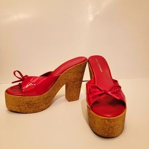 Wedge sandals by Athena Alexander